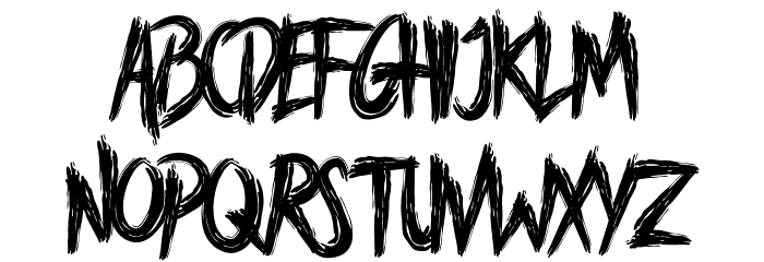 A Voice Liberty Font LOWERCASE