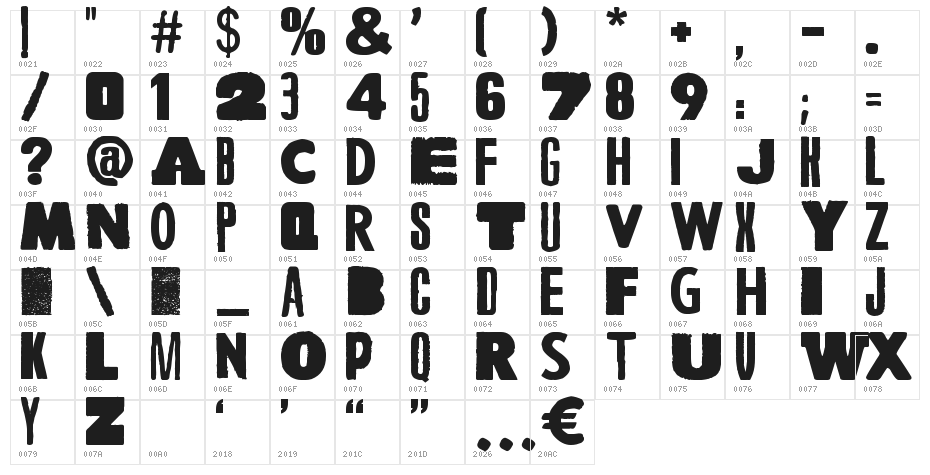 A Wolf At The Door Character Map