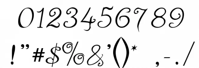 A Yummy Apology Font OTHER CHARS