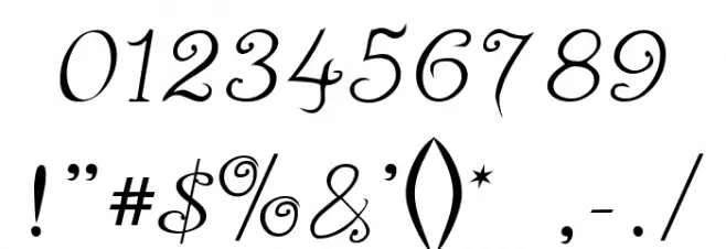 A Yummy Apology Font OTHER CHARS