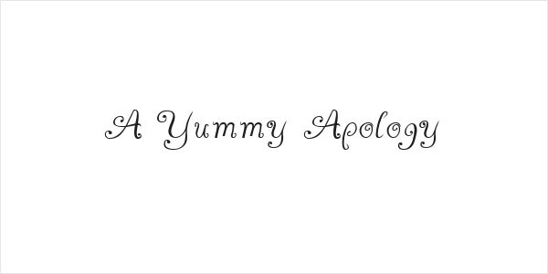 A Yummy Apology Logo