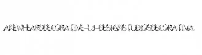A new Heard Decorative - LJ-Design Studios Decorativa  नि: शुल्क फ़ॉन्ट्स डाउनलोड