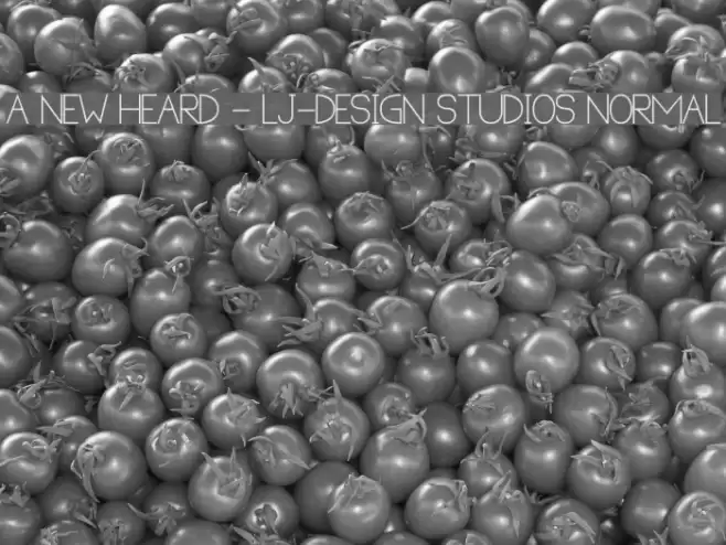 A new Heard - LJ-Design Studios Normal Font examples