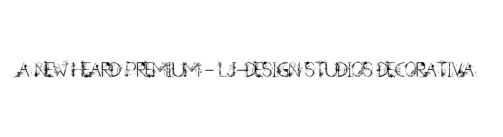 A new Heard Premium - LJ-Design Studios Decorativa  नि: शुल्क फ़ॉन्ट्स डाउनलोड