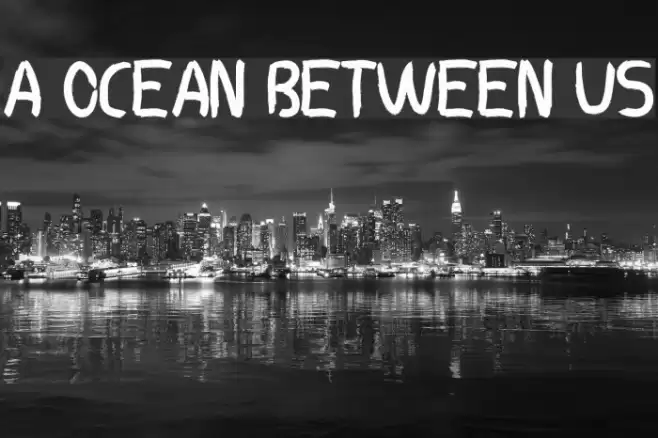 A ocean between US خط examples