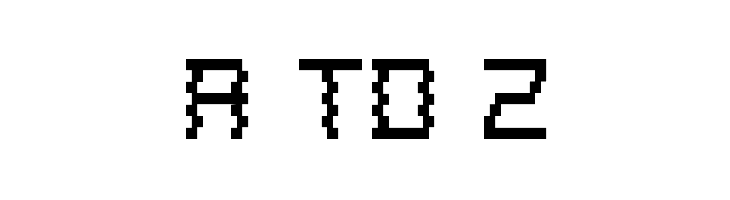 A to Z Font