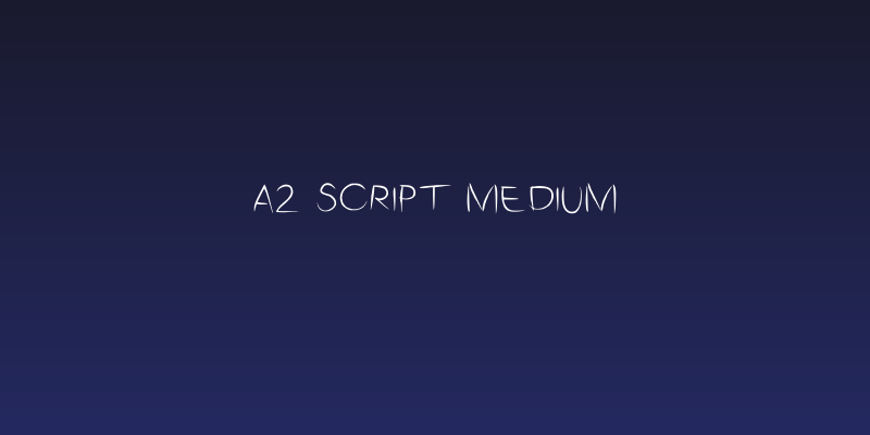 A2 Script Medium Social Header
