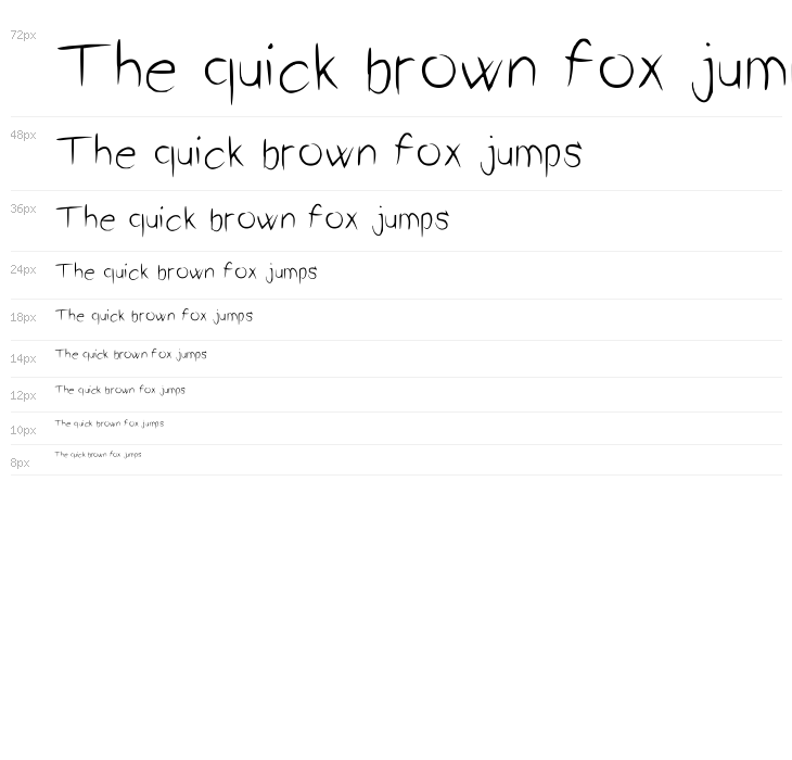 A2 Script Medium Waterfall