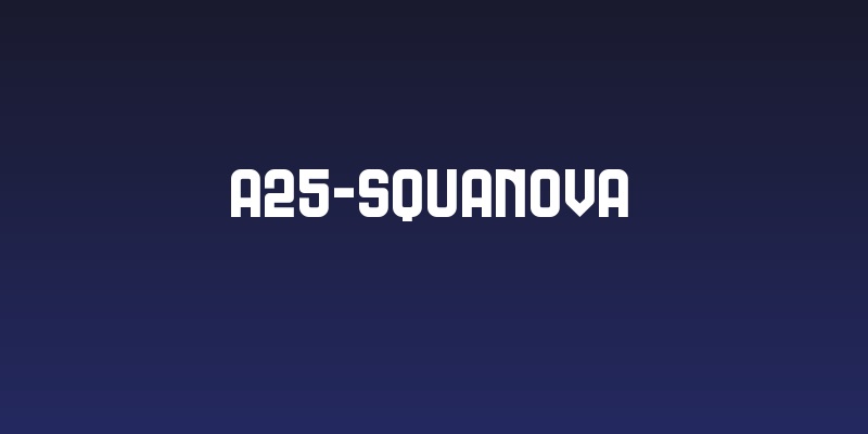 A25-SQUANOVA Social Header