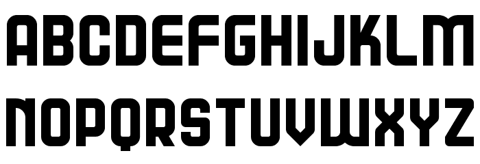 A25-SQUANOVA Font LOWERCASE