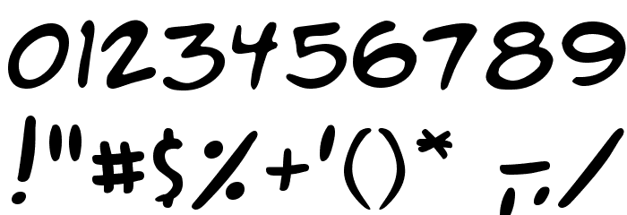 A.C.M.E. Secret Agent Font OTHER CHARS