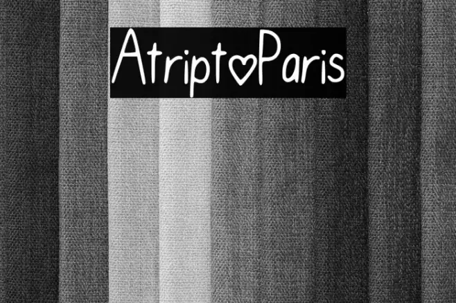 A_trip_to_Paris Font examples