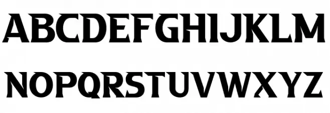 a Absolute Empire Шрифта ВЕРХНИЙ