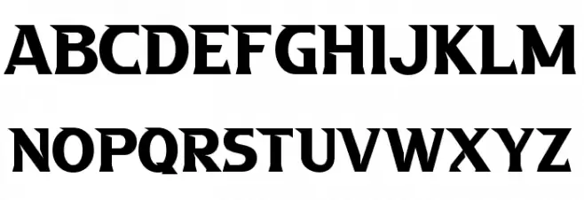 a Absolute Empire Font Litere mari