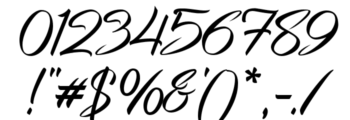 a Antara Distance Font OTHER CHARS