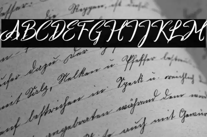 a Antara Distance Font examples