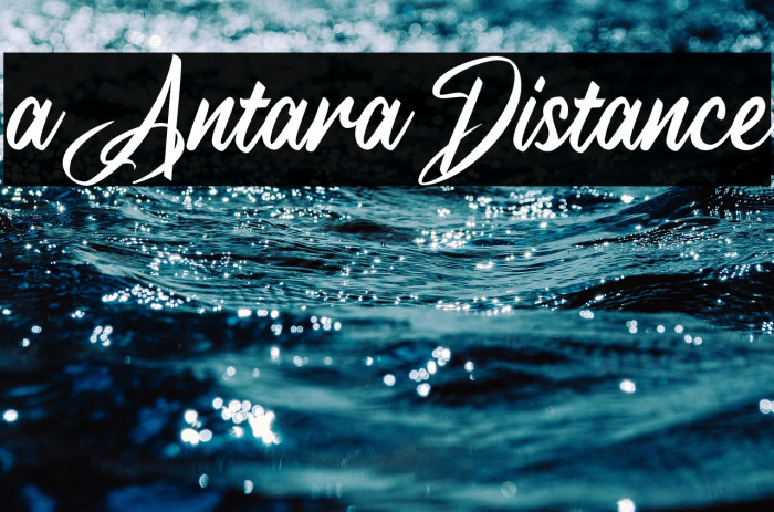 a Antara Distance Example 1