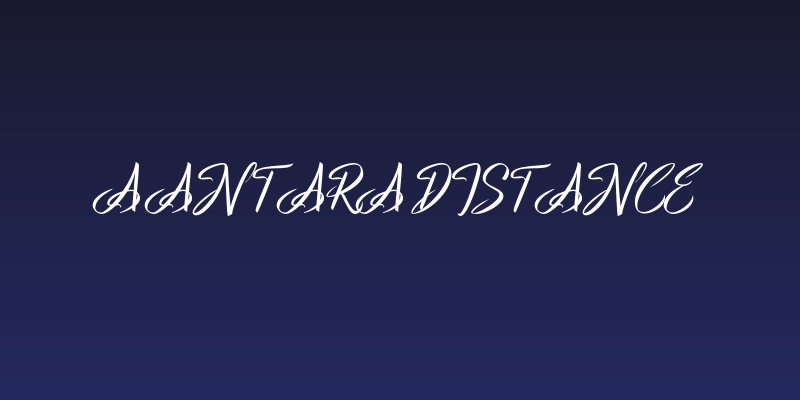 a Antara Distance Social Header