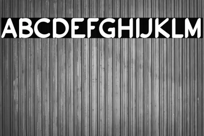 a Anti Corona Font examples