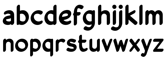 a Anti Corona Font LOWERCASE