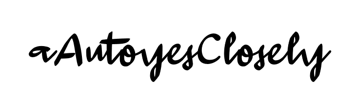a Autoyes Closely  font caratteri gratis
