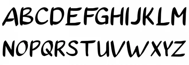 a Autoyes Closely Шрифта ВЕРХНИЙ