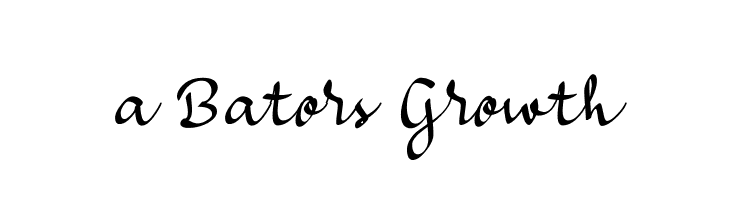 a Bators Growth  font caratteri gratis