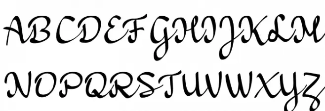 a Bators Growth Schriftart Groß