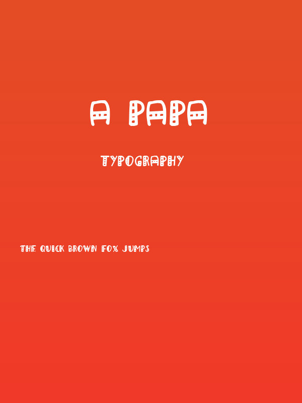 a Papa Poster