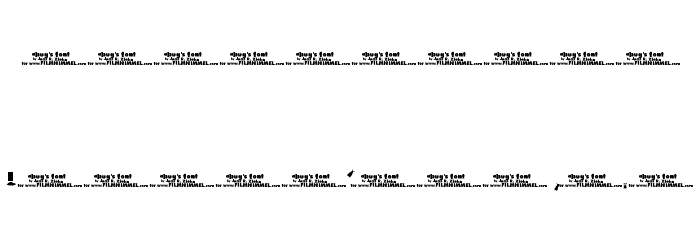 a-bug-s-life Font OTHER CHARS