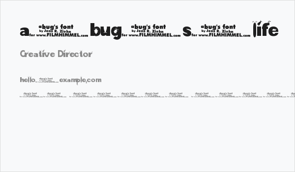 a-bug-s-life Business Card