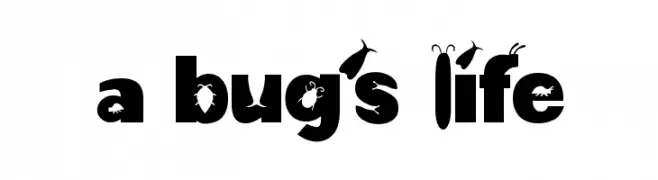 a bug's life  Fuentes Gratis Descargar