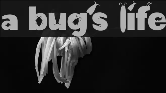 a bug's life Font examples