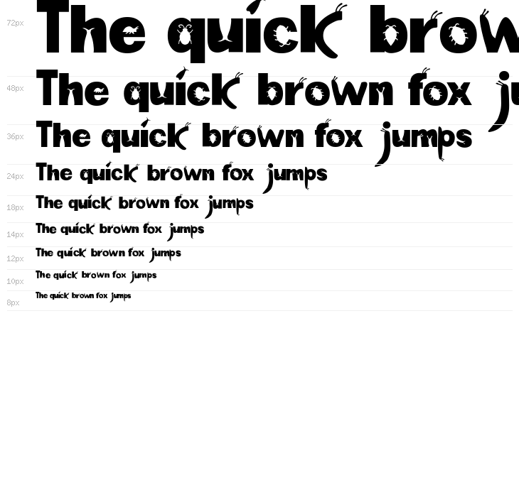 a bug's life Waterfall