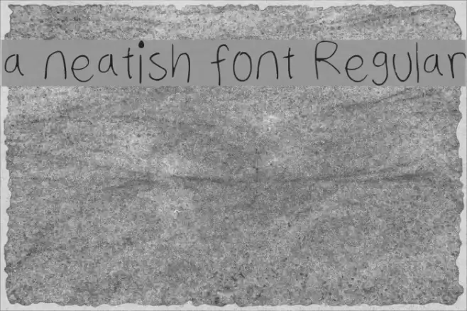 a neatish font Regular خط examples