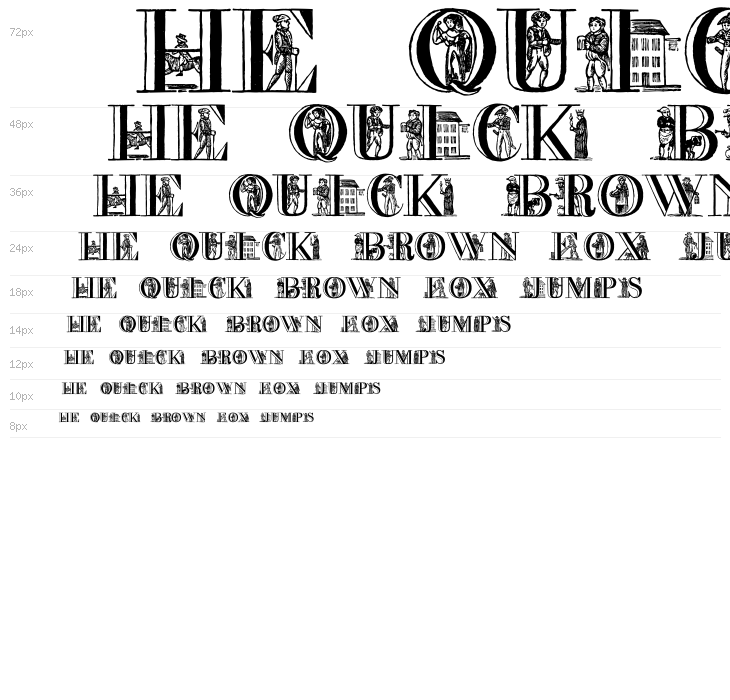 a picture alphabet Waterfall