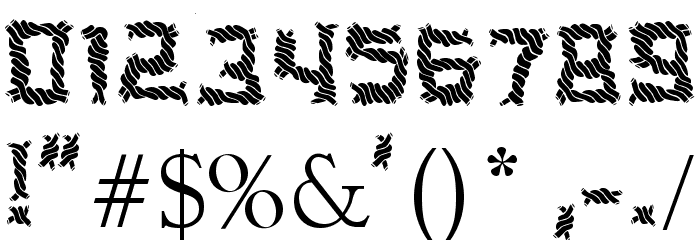 a ripping yarn too Font OTHER CHARS