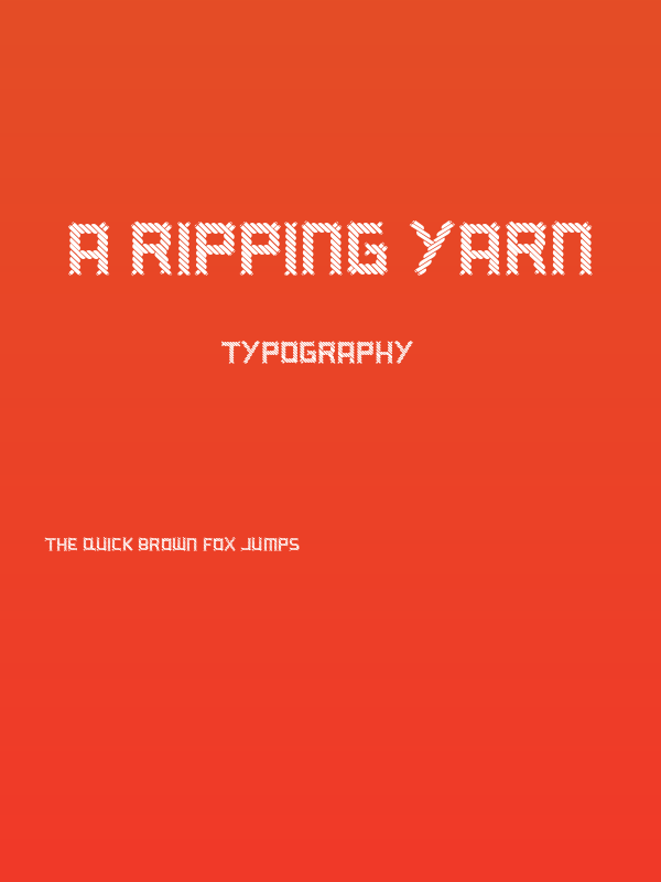 a ripping yarn Poster