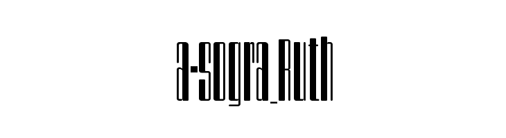 a-sogra_Ruth Font