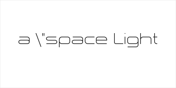 a "space Light Logo