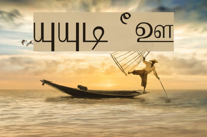 AAbohi PC Font examples