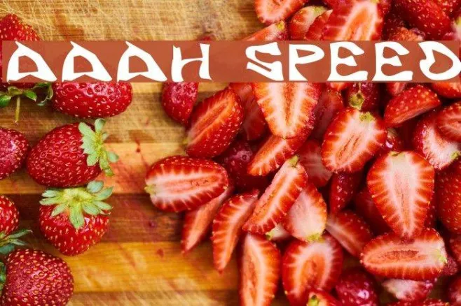 Aaah Speed Example 1