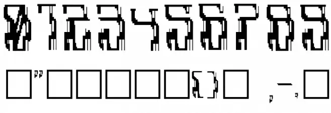 Aadavalus Font OTHER CHARS