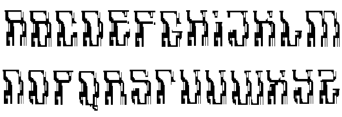 Aadavalus Schriftart Kleinbuchstaben