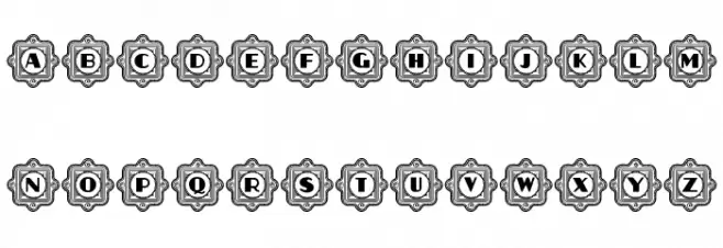 Aafia Capitals Regular خط أحرف كبيرة
