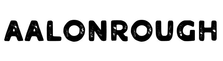 Aalon Rough  Frei Schriftart Herunterladen