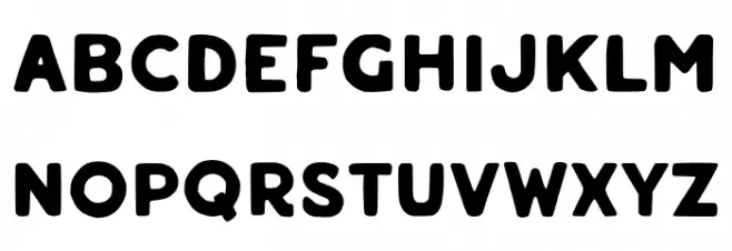 Aalon Font LOWERCASE