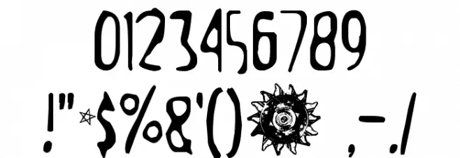 Aamunkoi Font OTHER CHARS