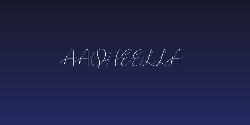 Aaqheella Social Header