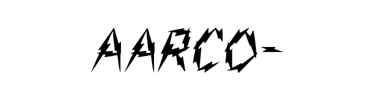 Aarco- Font